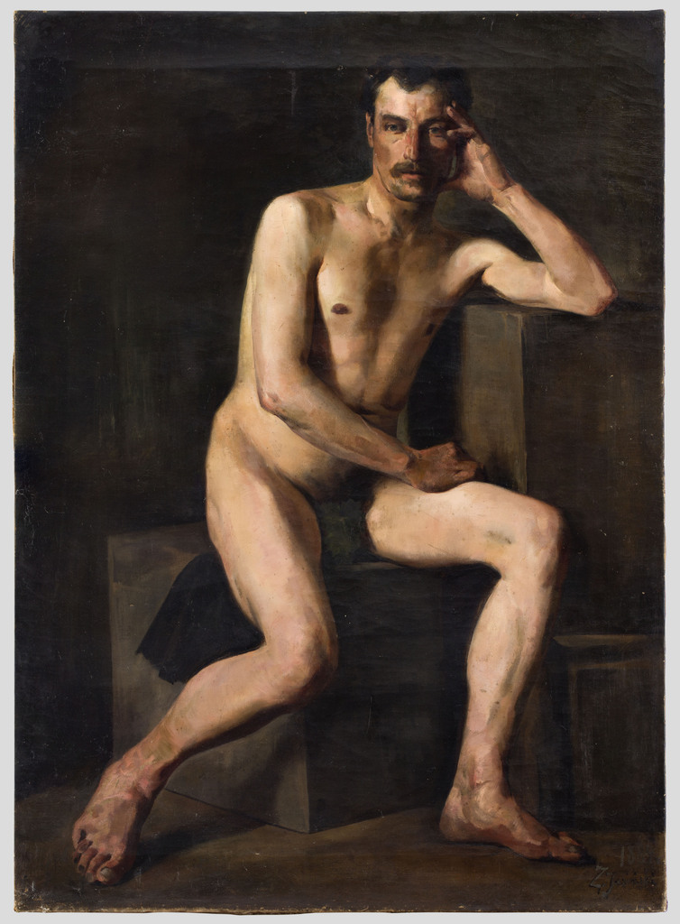 Men in the nude in Warsaw