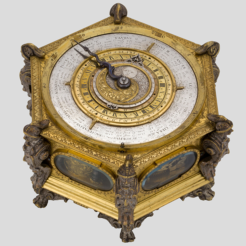 Tile table clock | The Małopolska Virtual Museums