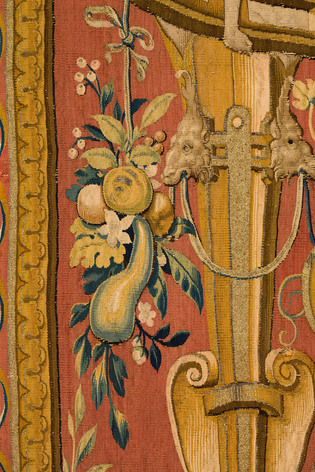 Tapestry with the Monogram of Sigismund Augustus in Cartouche