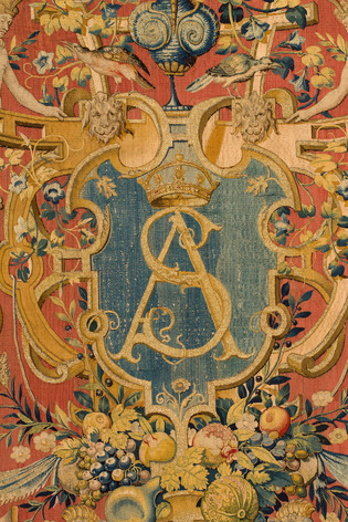 Tapestry with the Monogram of Sigismund Augustus in Cartouche