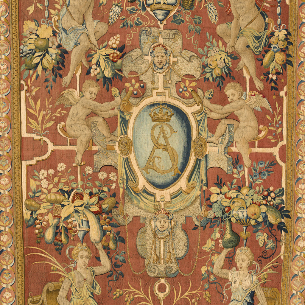Tapestry with the Monogram of Sigismund Augustus in Medallion