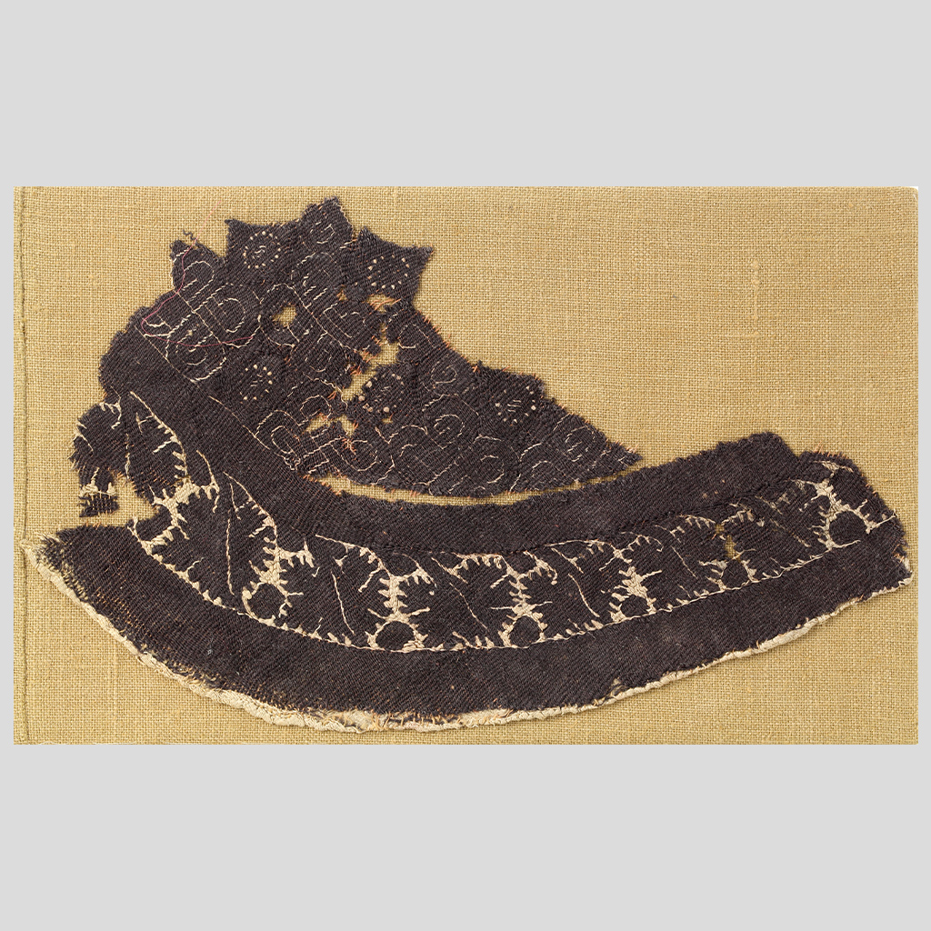 Fragment of a Coptic fabric | The Małopolska Virtual Museums Fragment of a Coptic fabric | The Małopolska Virtual Museums