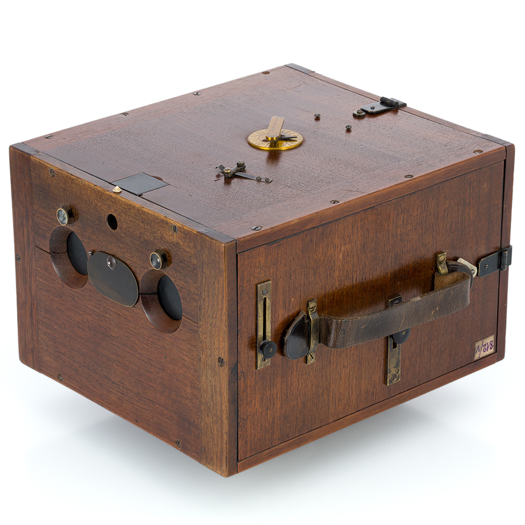 Box Stereo Camera Stereoskop Dove Ernemann Werke a. G.Dresde