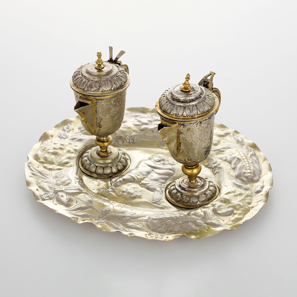 Altar cruet and tray set The Małopolska Virtual Museums