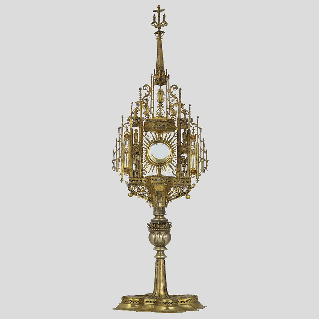 Astronomical monstrance clock | The Małopolska Virtual Museums